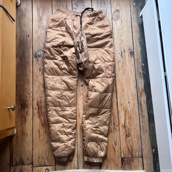 Tan Down Pants - Picture 2 of 4